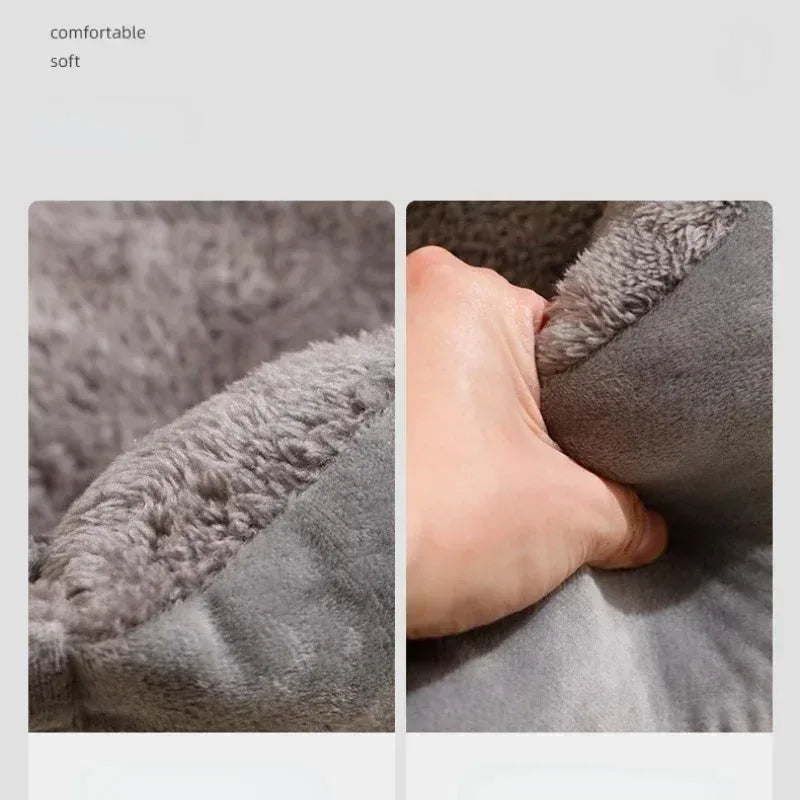 Cat Bed for Small Dogs & Kittens – Plush Pet Cushion, Indoor Pet House, Cozy Dog & Cat Sleeping Basket, Pet Accessories