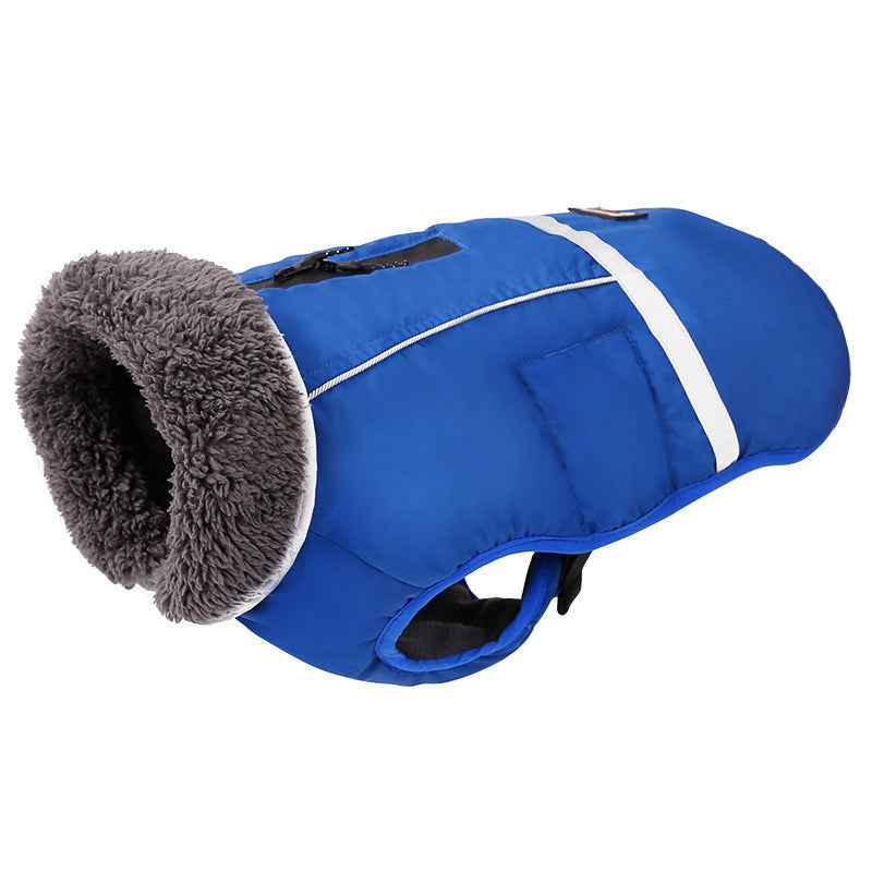 Waterproof Dog Coat for Large Dogs – Reflective Insulated Winter Jacket