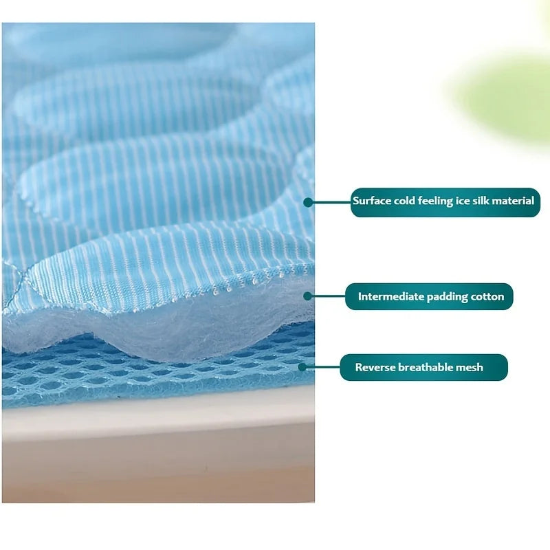 Cooling Dog Mat – Self-Cooling Pet Bed for Summer Comfort