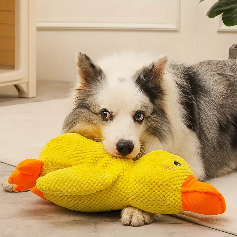 Extra Durable Calming Plush Duck Toy for Dogs of All Sizes