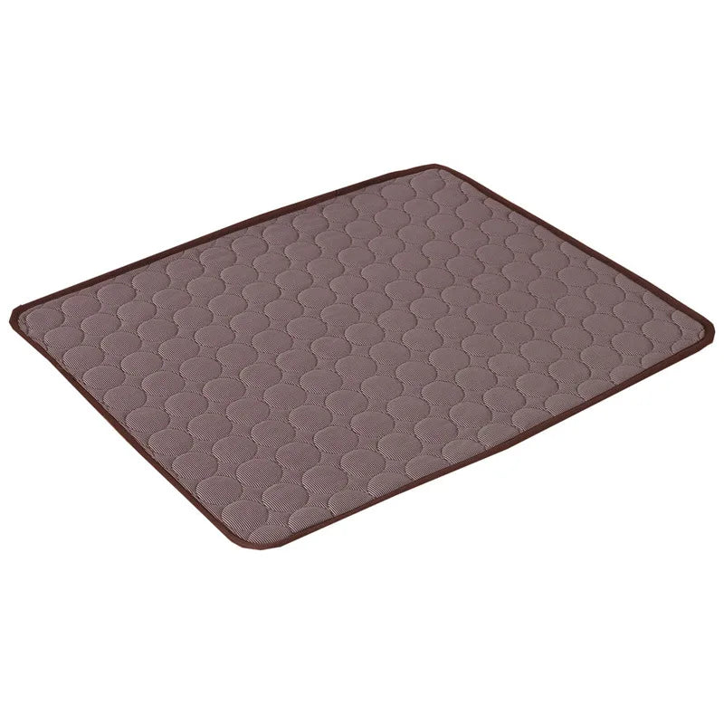 Cooling Dog Mat – Self-Cooling Pet Bed for Summer Comfort